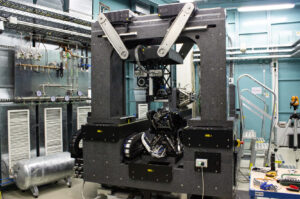 Instalace white beam imaging systému na synchrotronu-01